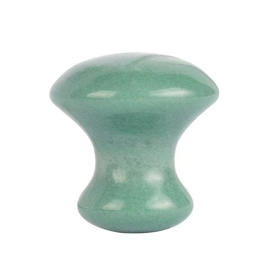 Mushroom Shape Gua Sha Massager - Aventurine