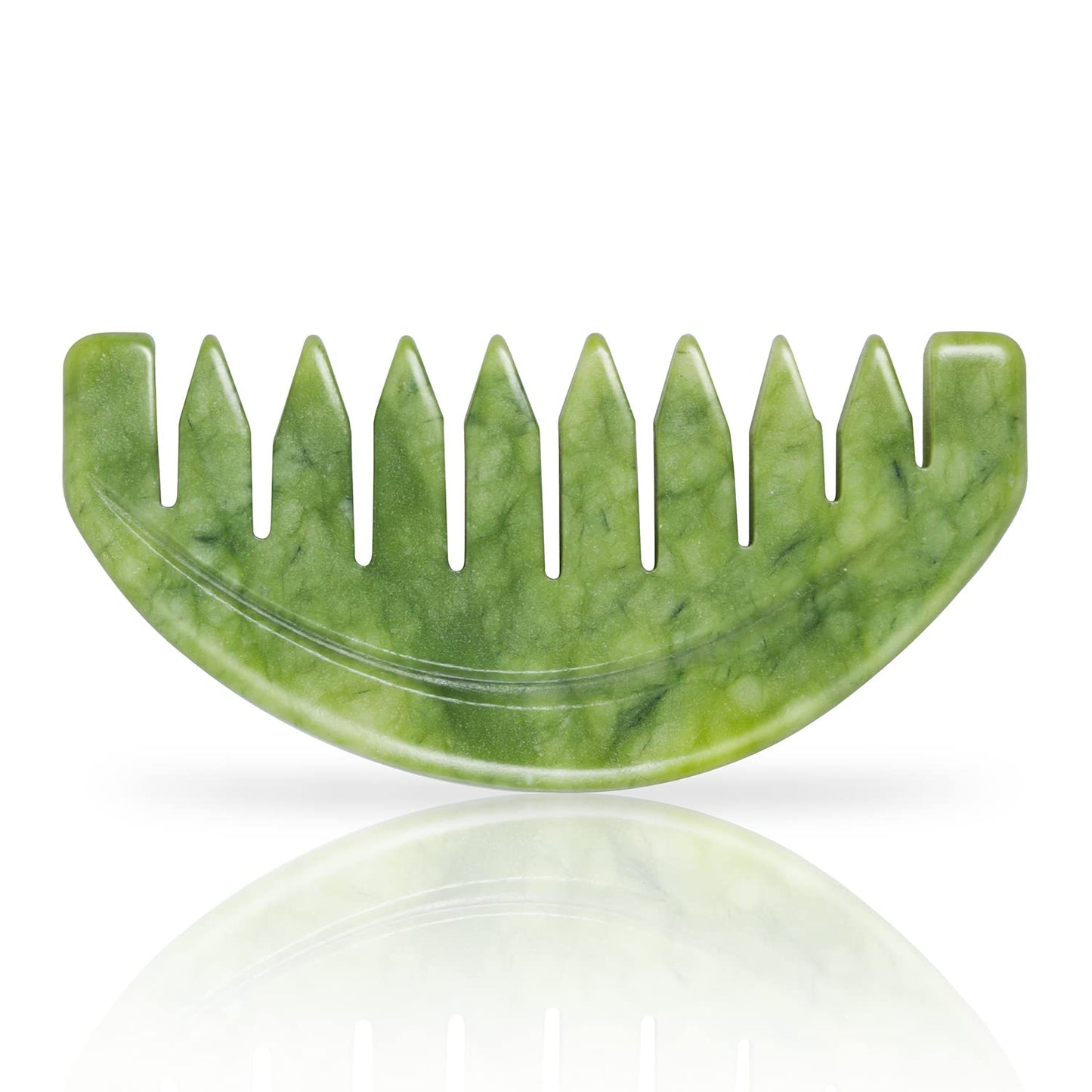 Leosense Green Jade Massage Comb