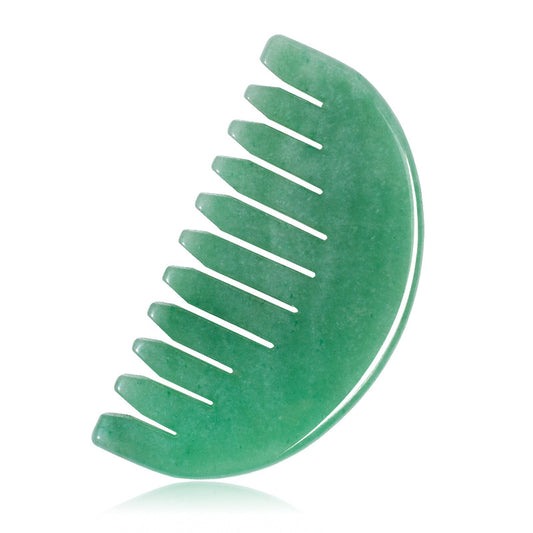 Leosense Green Aventurine Jade Massage Comb